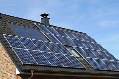 Solar panels in Playa Honda